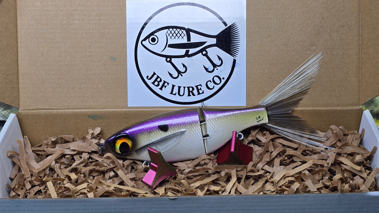 7” Switchblade - Jointed Glide Bait –  Alewife | JBF Lure Co.