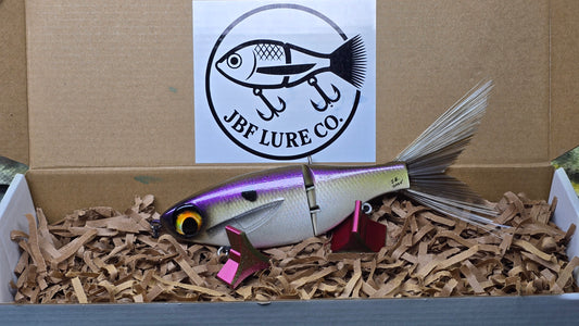 7” Switchblade - Jointed Glide Bait –  Alewife | JBF Lure Co.